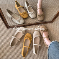 Giày đế bệt mũi vuông thiết kế mùa hè mới dành cho nữ