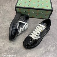 Giày đế cao MQC trong suốt màu đen (fullbox) ⇞ . *