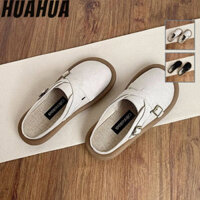 Giày đế cao su gót thấp thoải mái & sành điệu - Nhiều màu