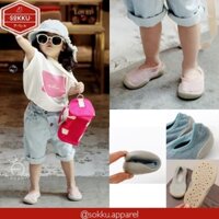 Giày Đế Cao Su Tập Đi Cho Bé