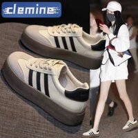 Giày đế cao su thời trang nữ buộc dây thông thường