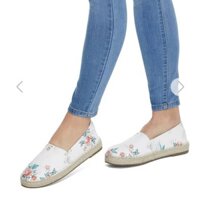 GIÀY ĐẾ CÓI FACTORY OLIVIA LOGO ESPADRILLES GUESS SIZE 38