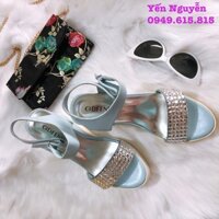 Giầy đế suồng đính hạt QC