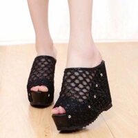 Giày đế xuồng 10cm size 35 - 41