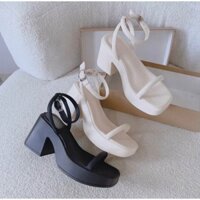 Giày đế xuồng đế Pu  cao 9cm ngọc Trinh store