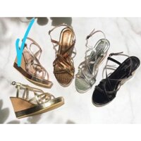 Giầy đế xuồng hiệu Sensini size 37 cao 7cm