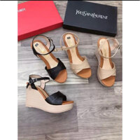 Giày đế xuồng nữ 9p quai bản xếp