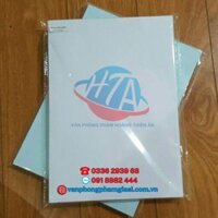 Giấy Decal A4 Đế Xanh