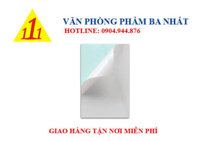 Giấy Decal A4 Đế Xanh