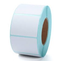 Giấy decal cảm nhiệt 2 tem 40x25mm, dài 50m (3.571 tem/cuộn)