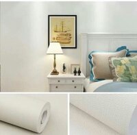 Giấy decal cuộn vân màu kem giấy dán tường có keo, dán tường công ty, cao cấp ở TPHCM