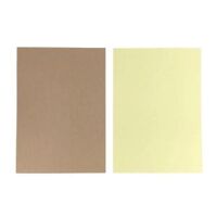 Giấy Decal Da Bò A3 khổ lớn 32x42cm THƯỜNG - giấy có keo dán