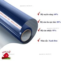 Giấy decal dán kính chống nắng nóng UV , phim cách nhiệt cửa sổ decan phản quang cho cửa kính chống nhìn trộm – 1mx1m