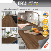 Giấy DECAL Decal24h dán mặt bàn, bếp vân gỗ tự nhiên loại dày cao cấp chống nước, chịu nhiệt tốt - Khổ 120cm DDB-311