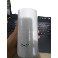 Giấy decal in mã vạch 2 tem 35x22mmx2500 tem