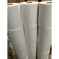 Giấy decal in mã vạch  25x15mm 04 tem /hàng 50m  - thùng 5c (75k/cuộn)