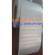 Giấy decal in mã vạch xi bạc 5 tem 20×12