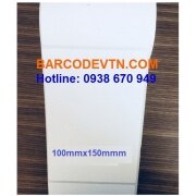 Giấy decal in nhãn mã vạch 1 tem 100×150 Avery