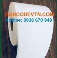 Giấy decal in nhãn mã vạch 75×100 30m nhiệt