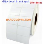 Giấy decal in tem nhãn mã vạch 35×15