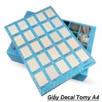 Giấy Decal Tomy A4 mã số 135