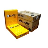 GIẤY DELIGHT A4 70 ( Thùng ) Giao hàng miễn phí Đồng Xoài Bình phước