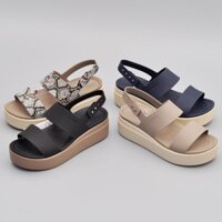 Giày dép crocs - dép sandal nhựa crocs blooklyn low đế xuồng 5cm cho nữ chống thấm nước, chống trơn trượt,chống hôi chân