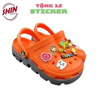 Giày dép Cross cho bé DEPCrossHB12 tặng thêm 6 jibiiz cross cài dép