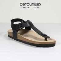 Giày dép đế trấu nam nữ quai kẹp ngón Detaunisex sandal quai hậu Birken cực xinh - SATA11