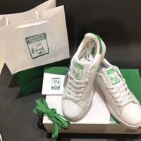 GIẦY đẹp (FULLBOX - CÓ SẴN) giày thể thao STAN SMITH Trắng gót xanh giá tốt . . . . hot ³