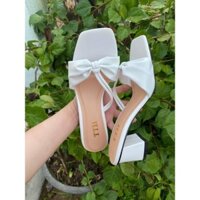 Giày dép  gót tiểu thư  đế 5 phân bigsize 35_45 hinh chup that