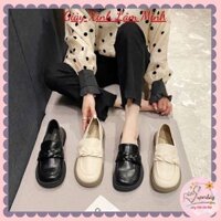Giày Dép Nữ Đẹp ❤️FREESHIP❤️ Giày Mary Janes Tiểu Thư Tết Nơ Phong Cách Vintage 480