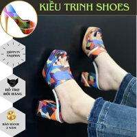 Giày Dép Nữ Thời Trang mới Cao Gót 10 Phân