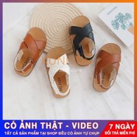 Giày dép quai hậu bé gái xăng đan học sinh dép đi học từ 4-6 tuổi size 26-30