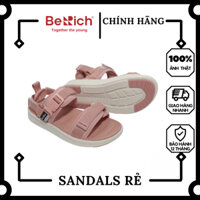 Giày Dép Sandal Nam Nữ 2 Quai Thể Thao Chính Hãng BERICH - Hồng Phấn ANK05