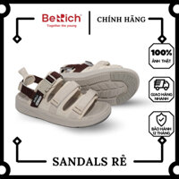 Giày Dép Sandal Nam Nữ 3 Quai Thể Thao Chính Hãng BERICH KEM NÂU GLC05