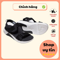 Giày Dép Sandal Nam Nữ  F7 Đen Đế Trắng - Đi Học, Đi Chơi [HÀNG CHÍNH HÃNG]