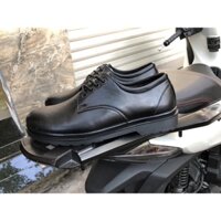 Giày Derby nam, giày buộc dây da mờ cổ thấp
