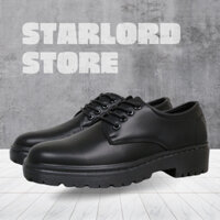 Giày derby nam StarLord SL1115 màu đen da cao cấp có khâu đế