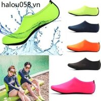 Giày Đi Biển Nữ Nam Trưởng Thành Giày Lặn Biển Tất Chống Trơn Trượt Đế Mềm Chân Trần Bơi Mùa Hè Nhanh Khô Lặn Yoga Creek