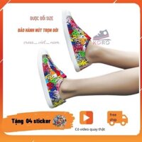 Giày đi biển slipon native nhựa đi mưa giầy lười nam nữ tặng ticke siêu nhẹ siêu bền thời trang năng động đủ màu NA07r