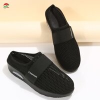 Giày Đi Bộ Đan Nhẹ Chạy Bộ Slip On Giày Thể Thao