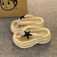 Giày đi chơi mùa hè Dép đi biển Dép nữ đế dày Star Thongs Dép