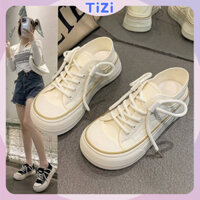 Giày Đi Học Nữ Phong Cách Đơn Giản Dễ Phối Đồ Giày Đạp Gót Bata Mã G015