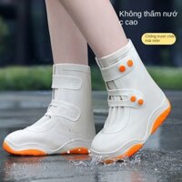 Giày Đi Mưa Nữ Chống Thấm Nước Giày Silicon Mưa Boot Bao Bán Buôn Mặc Ngoài Ngày Mưa Chống Trơn Trượt Dày Chống Mài Mòn Trẻ Em Giày Đi Mưa