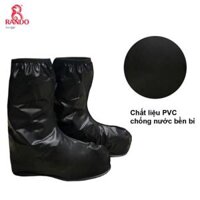 Giày Đi Mưa RANDO Đẹp Thời Trang Cao Cấp Bọc Bảo Vệ Giày Nhựa Chống Nước Dành Cho Nam Nữ GÍA SỈ - 1 ĐÔI - SIZE XL - NGẨU NHIÊN