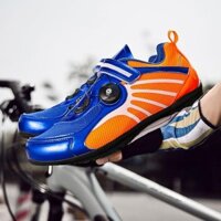 Giày đi xe đạp không khóa cho nam, giày đế MTB, giày xe đạp leo núi chống trượt, giày đi xe đạp đường, kích thước 36-47