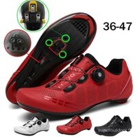 Giày đi xe đạp sợi carbon siêu nhẹ chống trượt thoáng khí cho xe đạp đường trường gvxl Y2XF