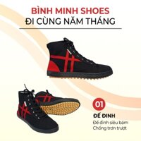 Giày đinh cao cổ Bình Minh chống trơn, đi rừng