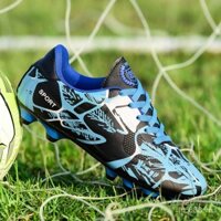 Giày đinh sinh viên Giày thể thao đinh dài Giày bóng đá Giày chạy cỏ nhân tạo trẻ em nhà sản xuất Giày tập luyện giới hạn thời gian 0101